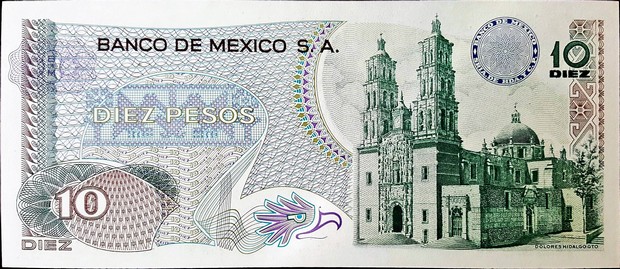 mexico 10 pesos p63 2back