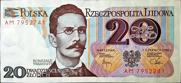 poland 20 zlotych p149 1front