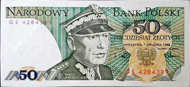 poland 50 zlotych p142 1front