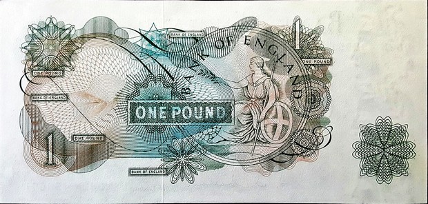 england 1 pound p 374 2back