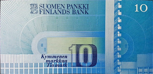 finland 10 markkaa p113 2back
