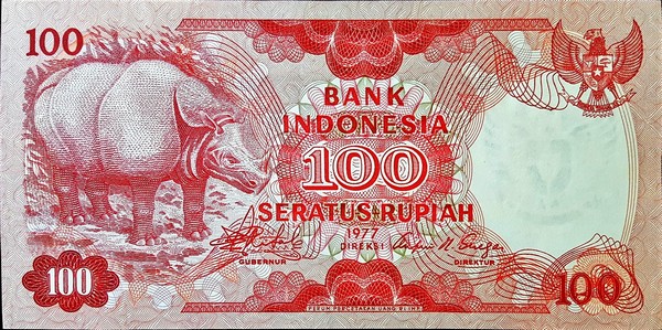 indonesia 100 rupiah p116 1front