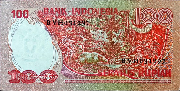 indonesia 100 rupiah p116 2back