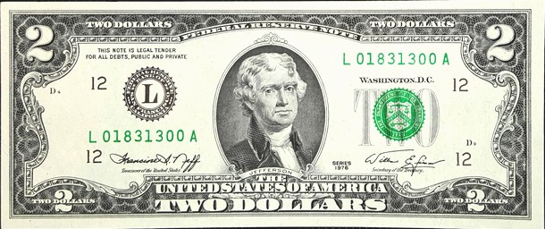 united states 2 dollars p461L 1front