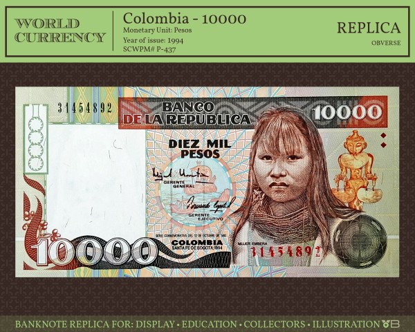 colombia 10000 front