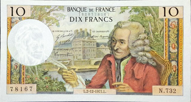 france 10 francs p147c 1front