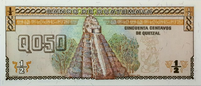 guatemala 0.50 quetzal p72b 2back