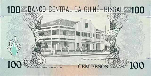 guinea bissau 100 pesos p11 2back