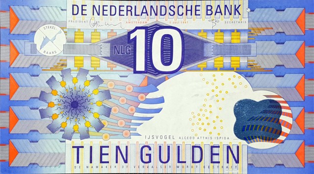 netherlands 10 gulden p99 1front