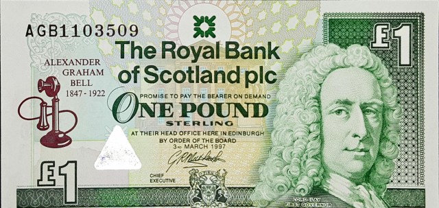 scotland 1 pound p359 1front