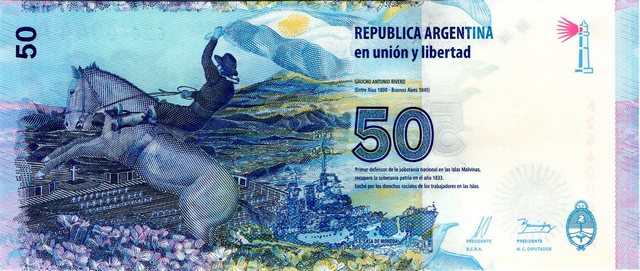 argentina 50 pesos p362a back