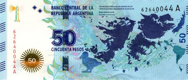 argentina 50 pesos p362a front
