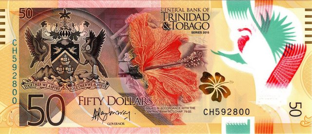trinidad 50 dollars p54a front