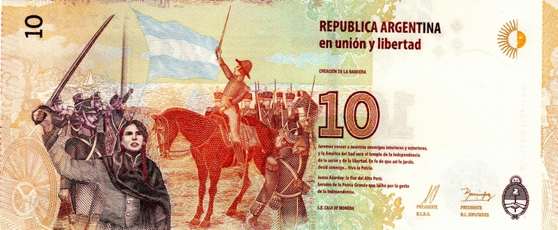 argentina 10 pesos p360 back