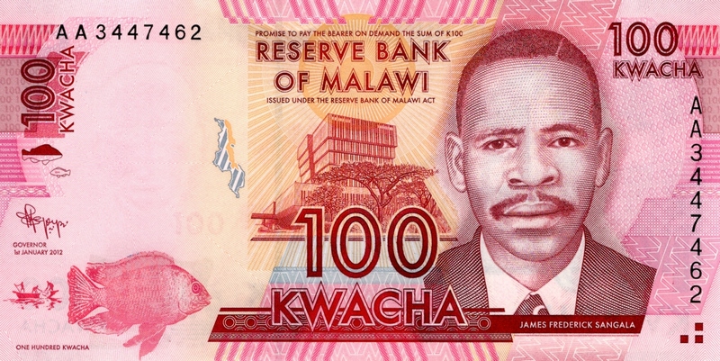 malawi 100 kwacha p59 front