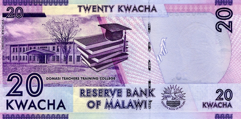 malawi 20 kwacha p57 back
