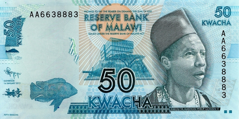 malawi 50 kwacha p58 front