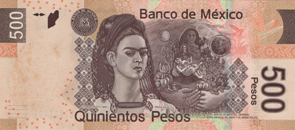 mexico 500 pesos p126c 2back