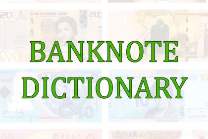 banknote dictionary