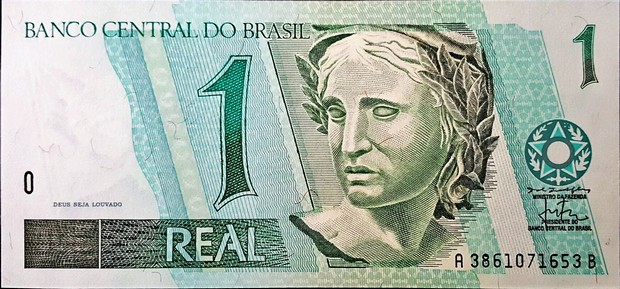 brazil 1 real p243 1front